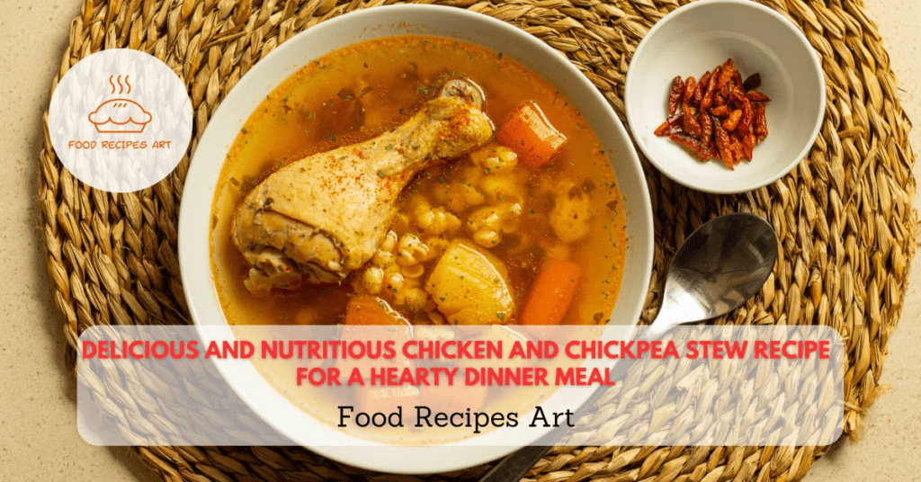 Delicious and Nutritious Chicken and Chickpea Stew Recipe for a Hearty Dinner Meal